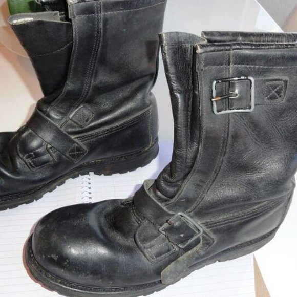 ENGINEER MILITARY BLACK ANSI Z41 PT 91 MI/75 C/75 SIZE 9.5R BOOTS LD 1065 main image 7